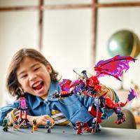 LEGO NINJAGO 71832 Thunderfang: Chaos Dragon - Bouwspel voor 8 jaar en ouder - thumbnail