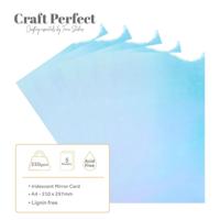 Craft Perfect By Tonic Studios Craft perfect • mirror card iridescent 250g bejeweled blue 5pcs - thumbnail