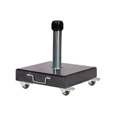 Platinum | Parasolvoet Rome Graniet met Wielen | 40 kg