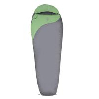 Coleman Biker Mummie Slaapzak Grijs/Groen - thumbnail