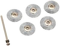PROXXON borstelwiel set round brush set steel d=22mm 5 pcs. - thumbnail