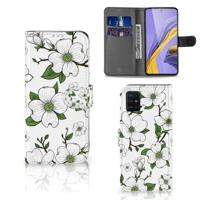Samsung Galaxy A51 Hoesje Dogwood Flowers - thumbnail
