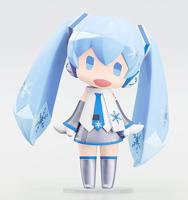 Character Vocal Series 01: Hatsune Miku HELLO! GOOD SMILE Action Figure Snow Miku 10 cm - thumbnail