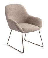 Jesper Home Kushi eetkamerstoel Stone Haze slide rose - thumbnail