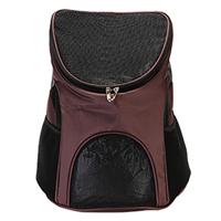 Portable opvouwbare nylon ademend pet carrier rugzak grootte: 45 x 36 x 31cm (koffie) - thumbnail