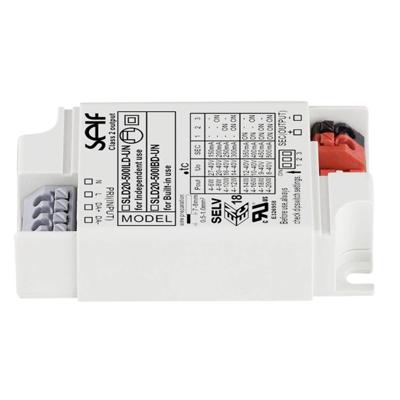 Self Electronics SLD20-500IBD-UN LED-transformator 20 W 0.5 A 8 - 40 V Dimbaar 1 stuk(s)