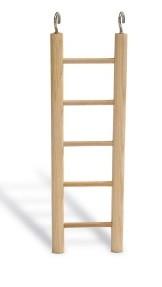 Beeztees Ladder - Vogelspeelgoed - 4 Treden - Hout - 20 cm