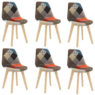 Vidaxl Eetkamerstoelen 6 St Met Patchwork Ontwerp Stof Meerkleurig Vidaxl Eetkamerstoelen 6 St Met Patchwork Ontwerp Stof Meerkleurig