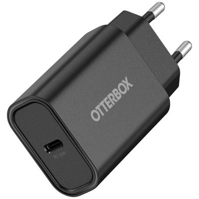 Otterbox USB-oplader 30 W 1x USB-C USB PD, USB PD 3.0 Zwart Snellader, Zonder kabel