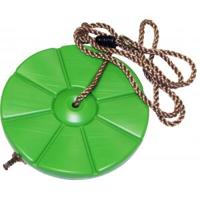 Schommeldisk kunststof groen - thumbnail