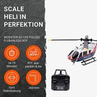 MODSTER EC-135 Polizei Österreich Scale RC helikopter RTF - thumbnail