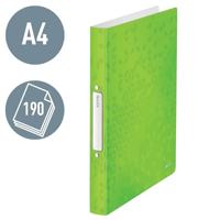 Leitz WOW ringmap, uit PP, ft A4, groen - thumbnail