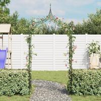 VidaXL Tuinboog speer ontwerp donkergroen - thumbnail