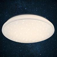 Briloner LED-plafondlamp met sterreneffect (56 cm diameter met decoratieve ring) - thumbnail