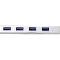 Renkforce USB 3.2 Gen 1-hub 4 poorten Aluminium - thumbnail
