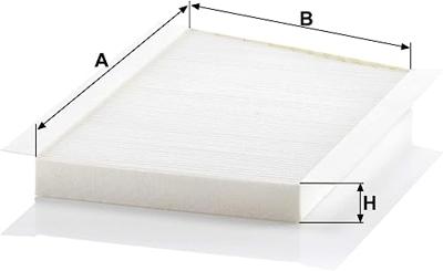 Interieurfilter CU34611 Interieurfilter CU34611