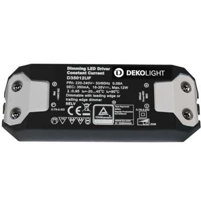 Deko Light BASIC, DIM, CC, D350012UF/12W LED-driver Constante stroomsterkte 12 W 350 mA 18 - 35 V 1 stuk(s)