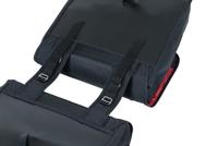 Basil sport design dubbele fietstas zwart - 32l - thumbnail