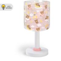 Dalber Kinderkamer tafellampBaby Teddy roze - 41571S - thumbnail