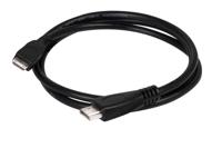 club3D CAC-1350 HDMI-kabel HDMI Aansluitkabel HDMI-mini-C-stekker, HDMI-A-stekker 1.00 m Zwart 4K UHD - thumbnail