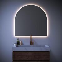 Brauer Ruby Deluxe Spiegel - Rondboog - Diameter 100 cm - met Directe LED-Verlichting - Dimbaar en met Kleurfunctie - met Afstandsbediening - thumbnail