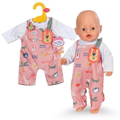 Baby Born Jungle Romper Roze/Wit