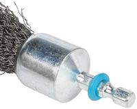 Wolfcraft Penseel-draadborstel | 6-kant schacht | Ø25mm | 1 stuk - 2126000 - thumbnail