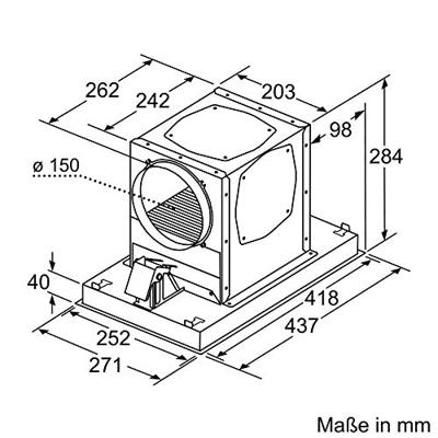 Bosch DIZ1JC2C6 CleanAir Plus recirculatieset