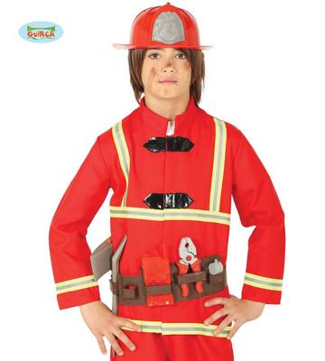 Koppelriem en Helm Brandweerman