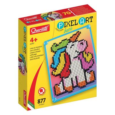 Quercetti pixel art basis eenhoorn, 880dlg. Quercetti pixel art basis eenhoorn, 880dlg.