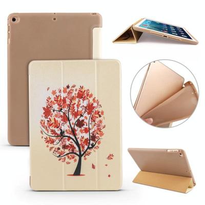 Voor iPad 10.2 Gekleurd patroon Horizontaal Flip PU Lederen Hoes met drie-vouwen houder & Honeycomb TPU Cover (Maple) Voor iPad 10.2 Gekleurd patroon Horizontaal Flip PU Lederen Hoes met drie-vouwen houder & Honeycomb TPU Cover (Maple)