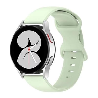 By Qubix - Solid color sportband - Groen - Compatible met Garmin Vivoactive 6 / Vivoactive 5 / Vivoactive 3 - Compatible Garmin bandje - Bandbreedte: 20mm