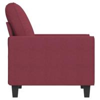 Fauteuil 60 cm stof wijnrood - thumbnail