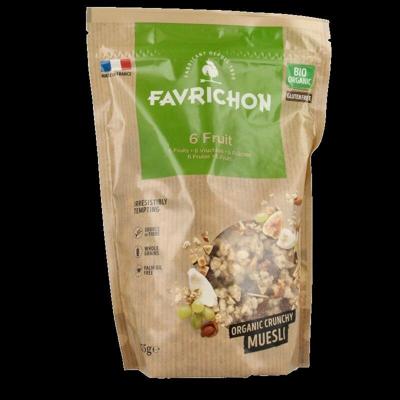 6 Vruchten muesli bio 375 Gram