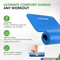 Fitnessmat NBR 1 mat Blue - thumbnail