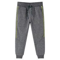 Kinderjoggingbroek 128 gemleerd marineblauw - thumbnail