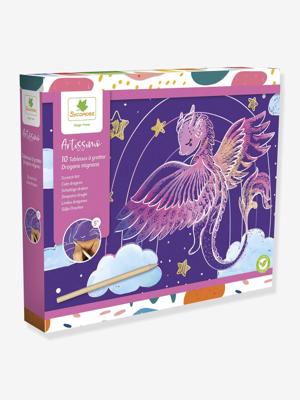 Artissimo - kraskaart - Leuke draken meerkleurig