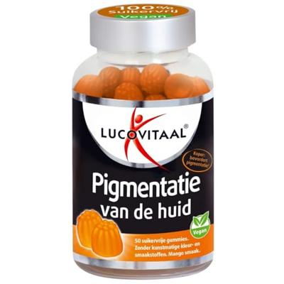 Lucovitaal Pigmentatie van de huid gummies 50 Stuks
