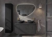 Ben Organic organische spiegel met LED verlichting en anti-condens 120x80cm - thumbnail