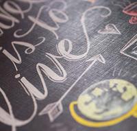 Kunstdruk Lily and Val - To Trave is To Live 30x30cm - thumbnail