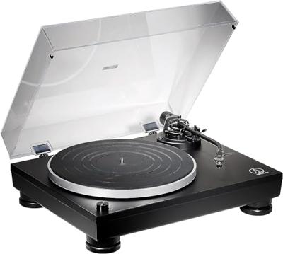 Audio-Technica LP5X Volledig Handmatige Platenspeler met Directe Aandrijving Zwart