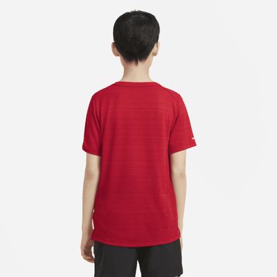 Nike Dry Park VII T-shirt Junior Rood - Maat 128 - Kleur: Rood | Soccerfanshop