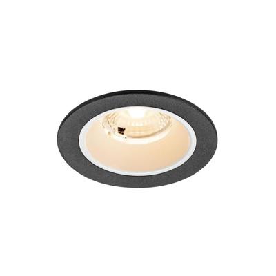 SLV InbouwspotNuminos S zwart/wit 2700K - 40gr - 1009437