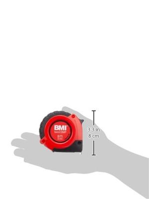 BMI Rolbandmaat | lengte 8 m | breedte 25 mm | EG II ABS automatic SB | 1 stuk - 472841021 472841021