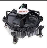 Akasa AK-955A-BV2 koelsysteem voor computers Processor Luchtkoeler 9 cm Aluminium, Zwart 1 stuk(s) - thumbnail