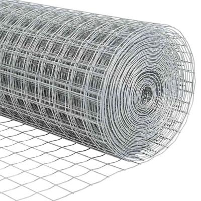 VidaXL Hek met paal zilver 1,2 x 10 m staal