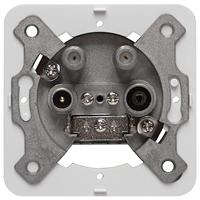 Axing SSD 4-00 Antennedoos Twin Inbouw (in muur) Steekleidingdoos - thumbnail