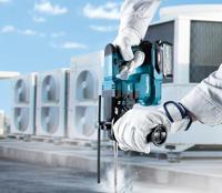 Makita HR010GD201 Accu combihamer SDS-Plus 2,1J + stofafzuiging XGT 40V Max 2.5Ah in Mbox - thumbnail