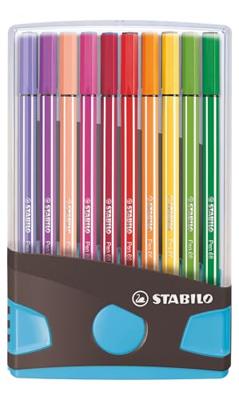 Set Viltstiften Stabilo Pen 68 Color Parade Doosje Multicolour