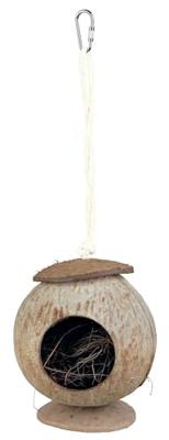 TRIXIE KOKOSNOOTHUIS HAMSTER 13X13X31 CM 3 ST TRIXIE KOKOSNOOTHUIS HAMSTER 13X13X31 CM 3 ST